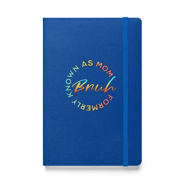 Formerly Known As Mom Bruh Hardcover Notebook product image (1)