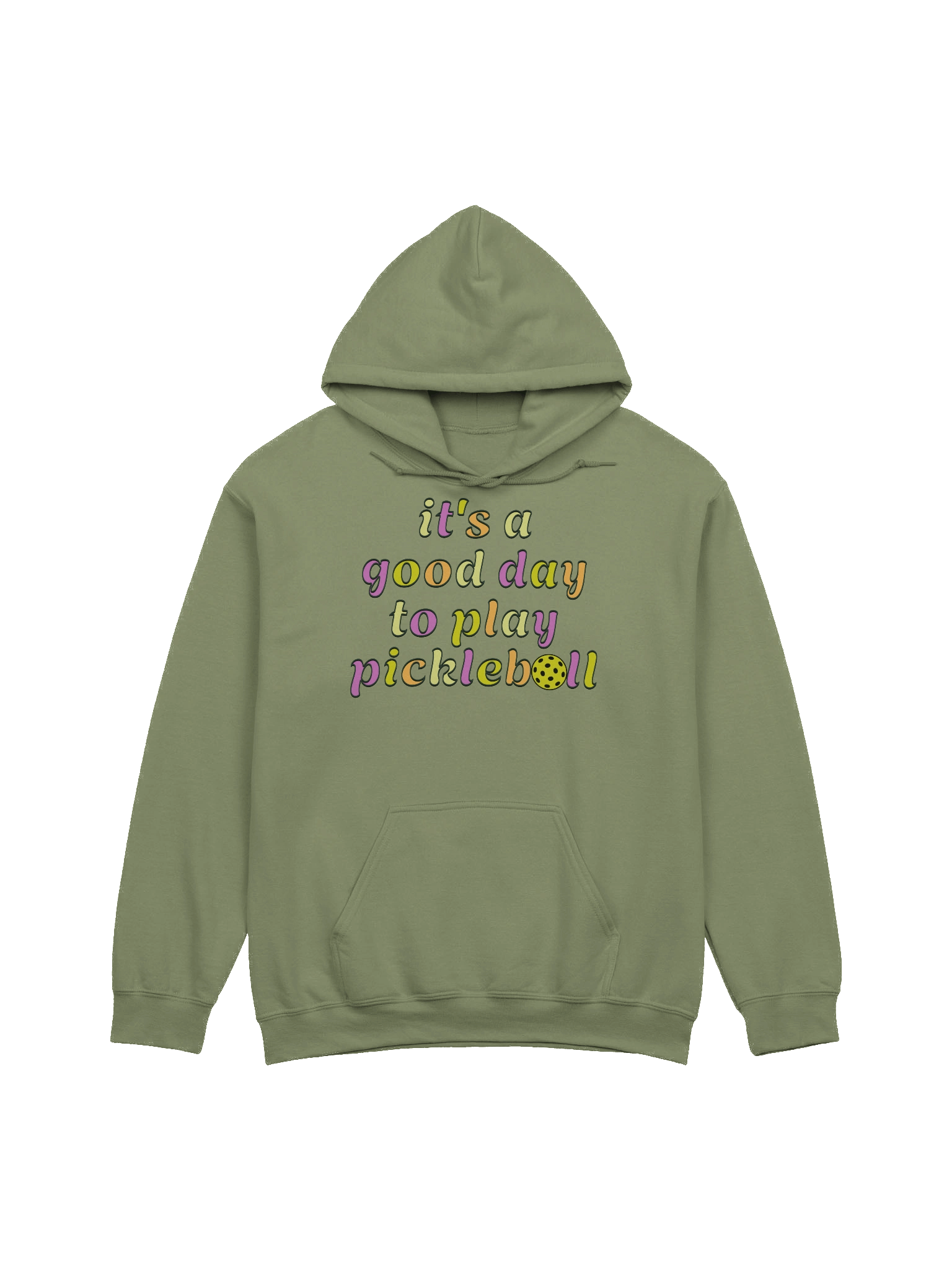 Its A Good Day To Play Pickleball Gradient Hoodie product image (9)