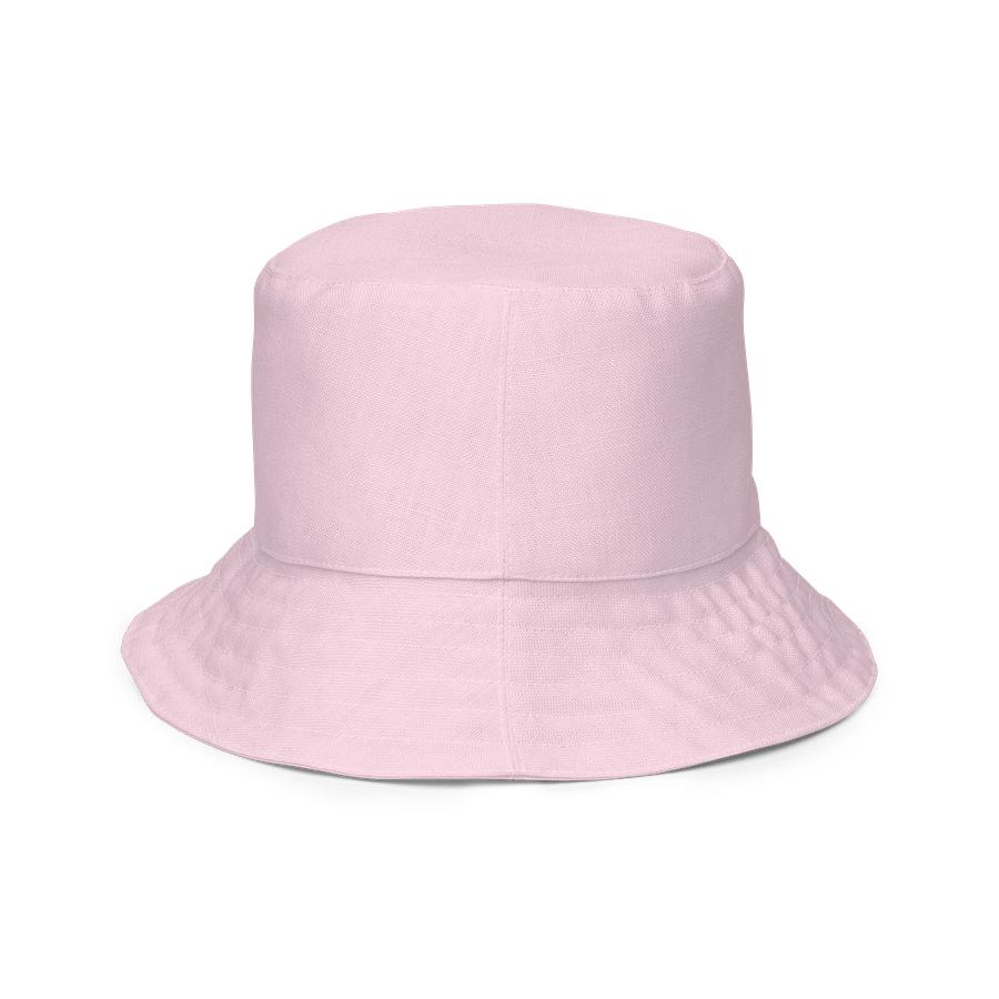 Baby Pink Solid Color Bucket Hat product image (4)