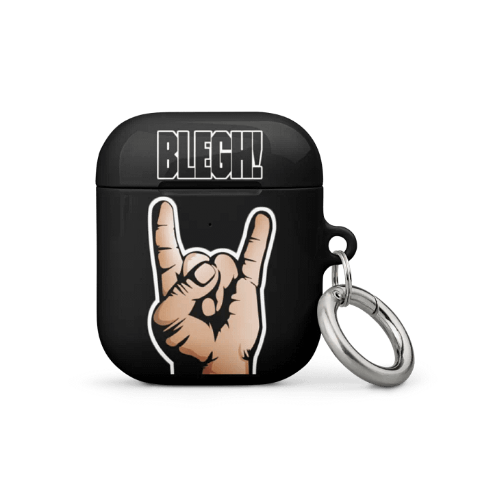 BLEGH! AirPods® case - Black. product image (1)