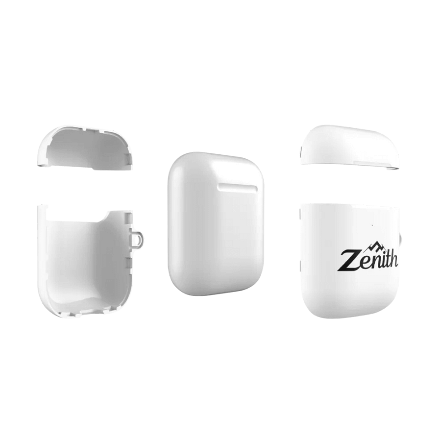 White Zenith Flow AirPods® Case product image (3)