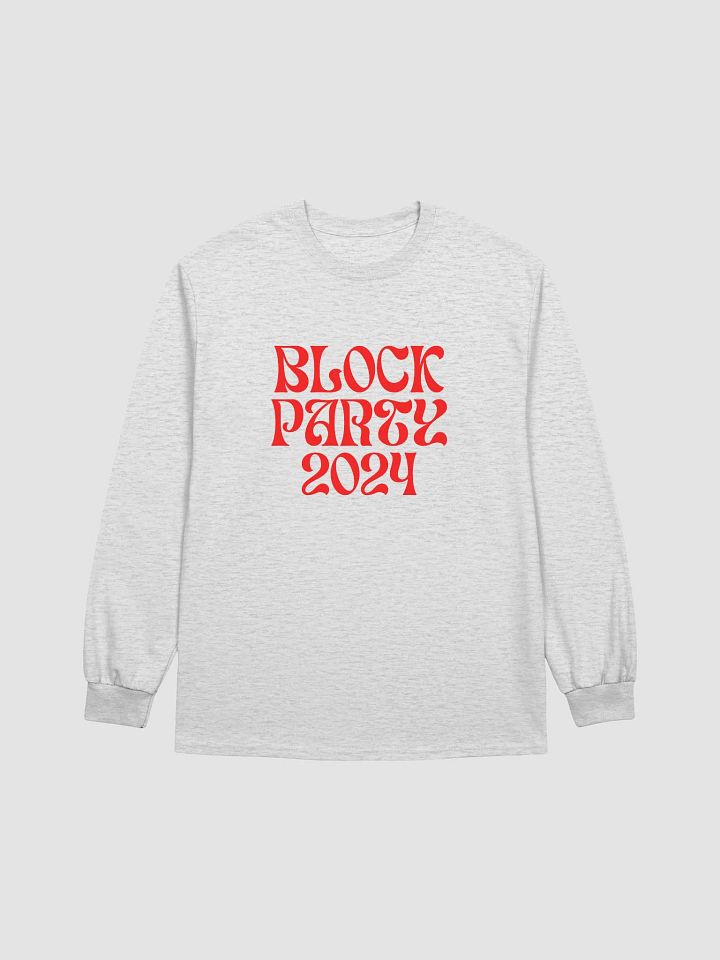 block list long sleeve t-shirt product image (1)