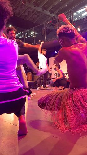 Tombo da ladeira 🔥
Show no centro cultural São Paulo @ccspoficial 
Sala Adoniran Barbosa. 

#mestrecalango #capoeira #rap