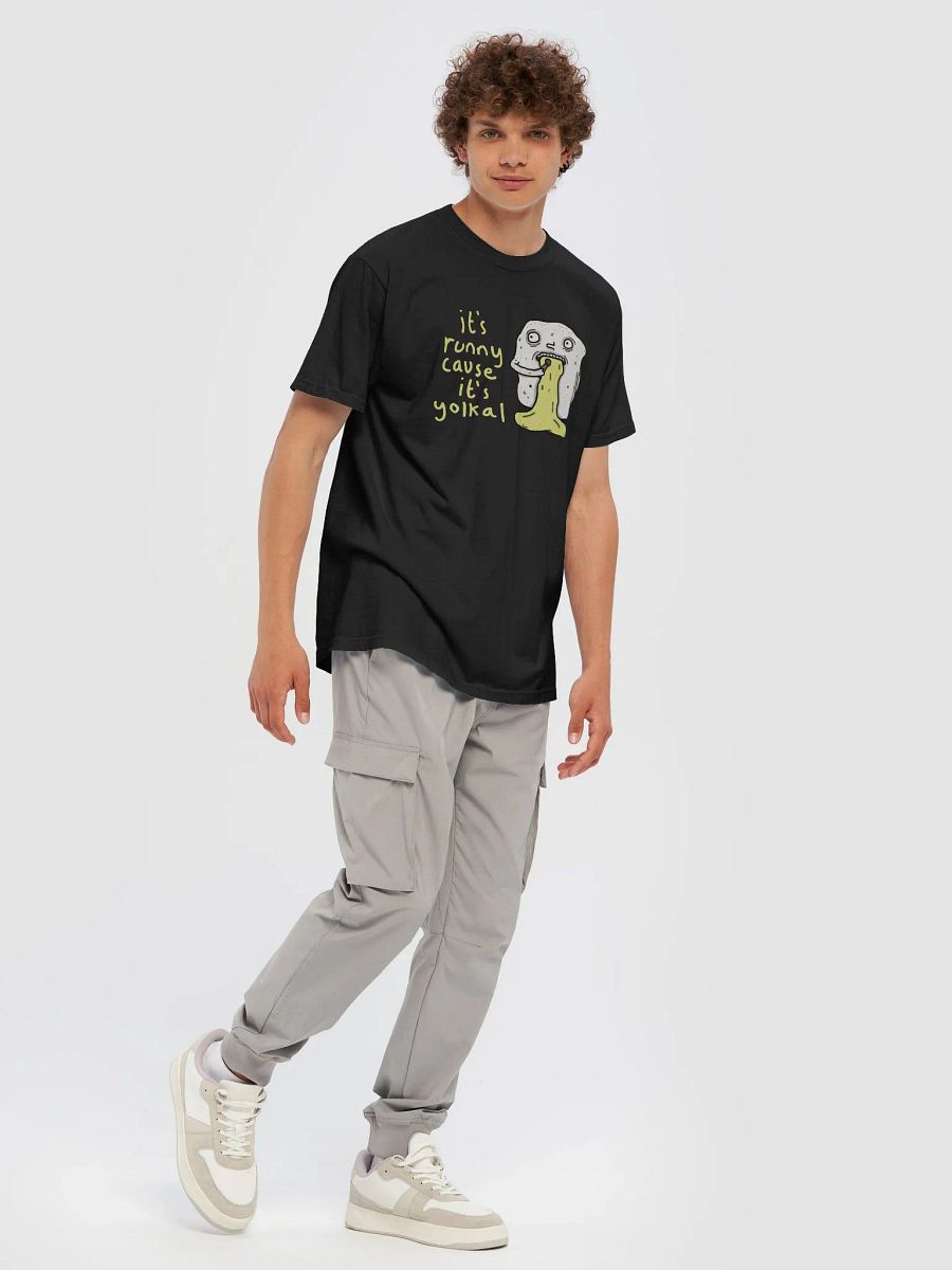 it's runny cause it's yolkal tee product image (7)