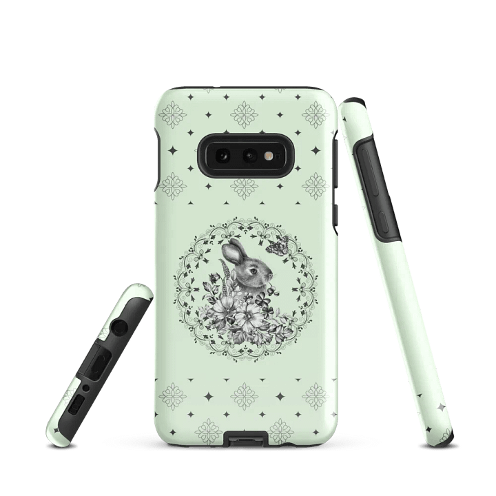 Floral Rabbit Diamond Tough Case product image (2)