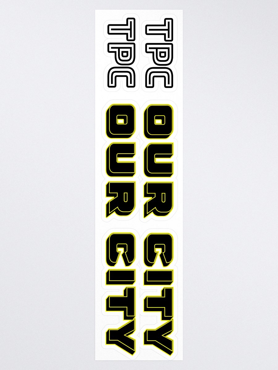 TPC Operative Banner Sticker product image (3)