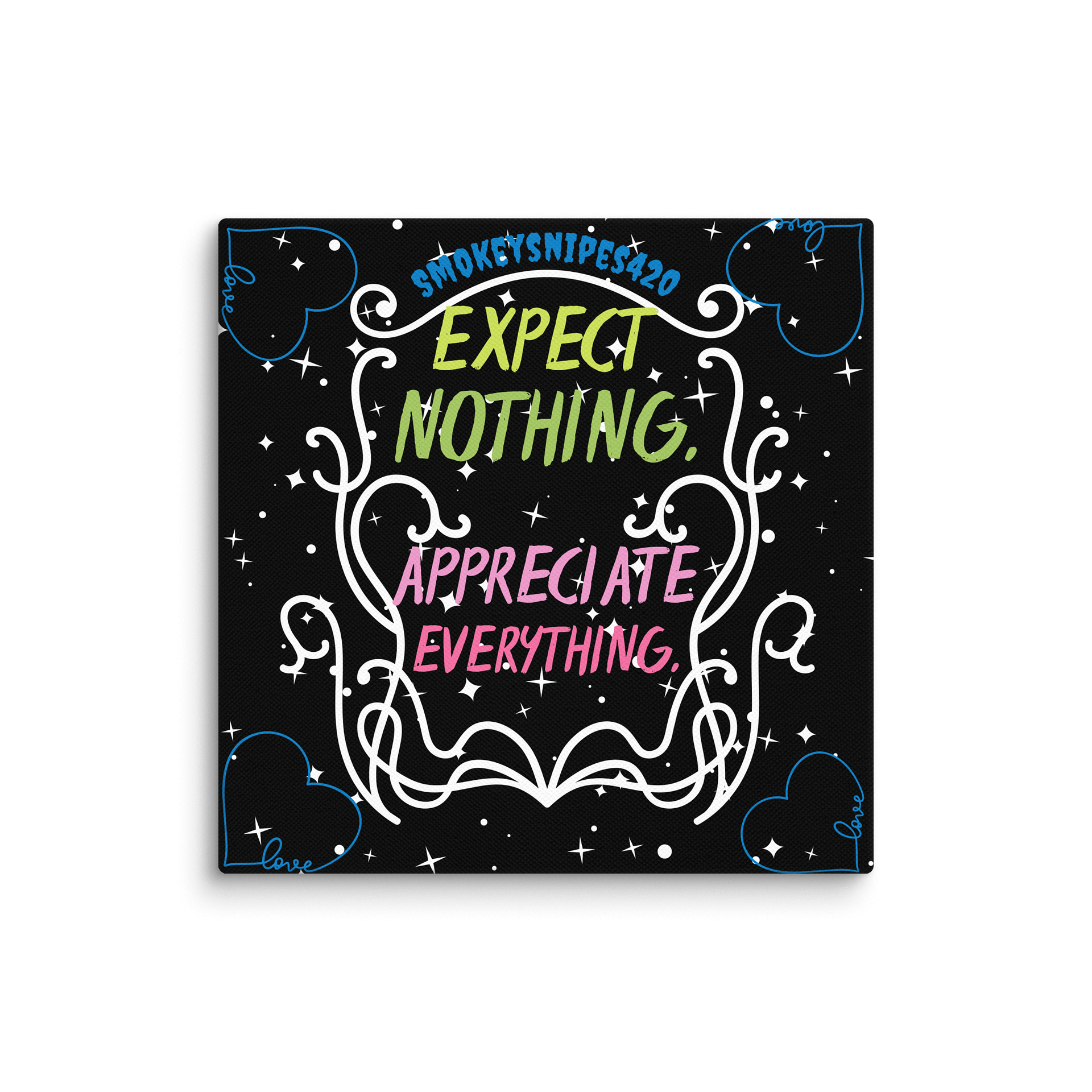 Graditude Galaxy Canvas Print product image (1)