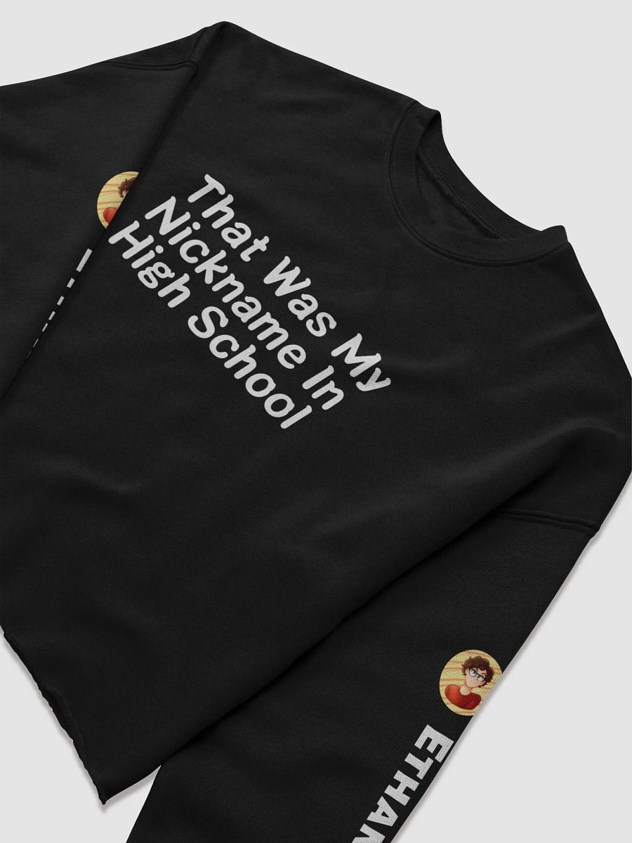 Nickname In High School Cropped Sweatshirt product image (3)
