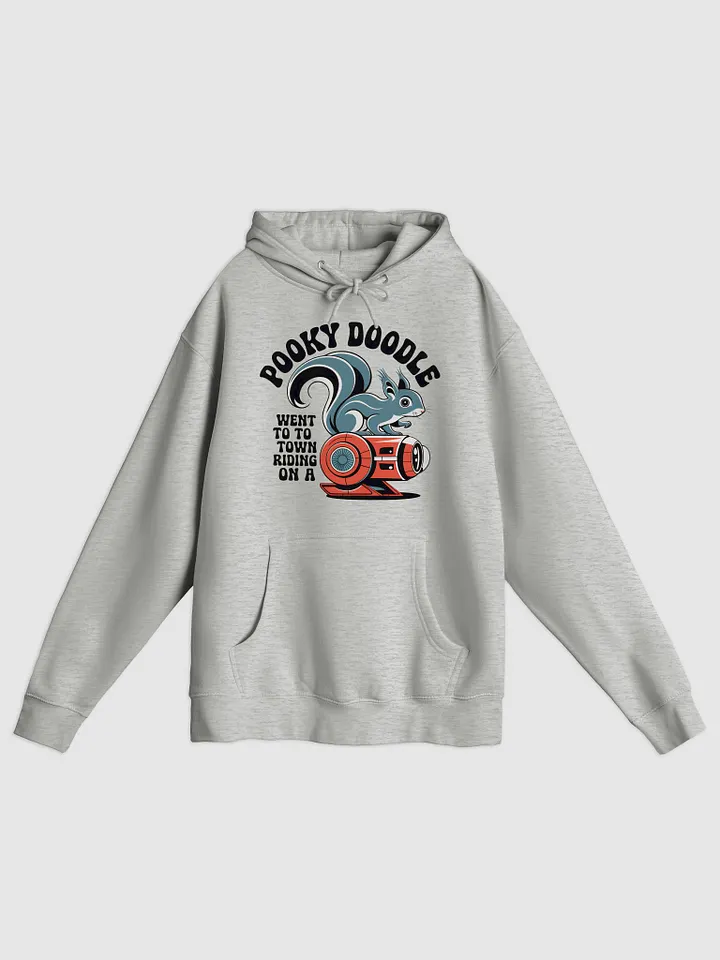 Premium, super soft Hoodie, Pooky Rides a Robot product image (1)