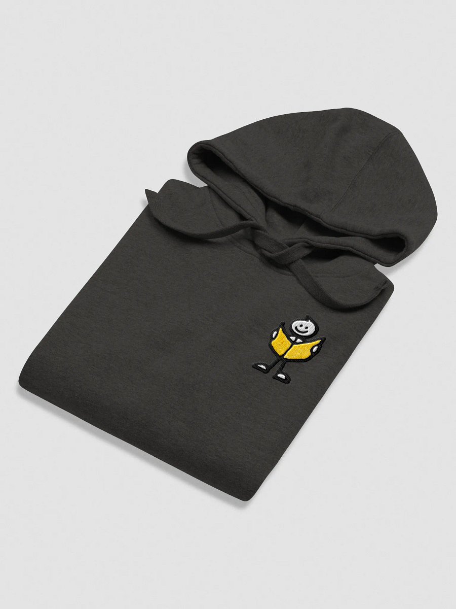 Joyful Reader Unisex Hoodie - Dur & Moll - Embroidered product image (3)