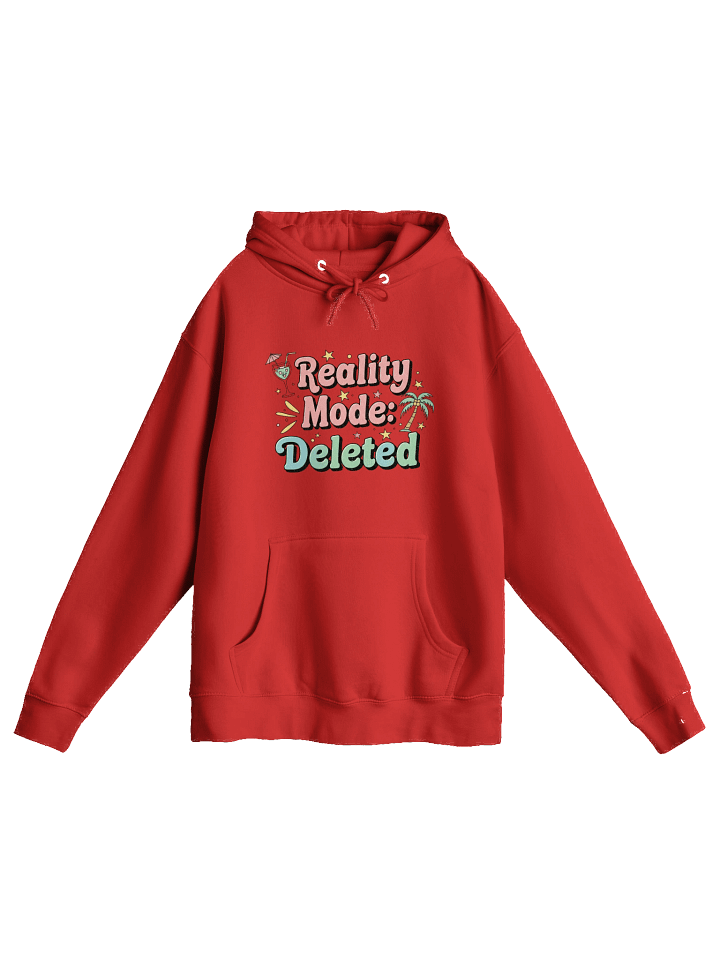 Vacation Mode Hoodie – Tropical Reality Deleted Style product image (4)