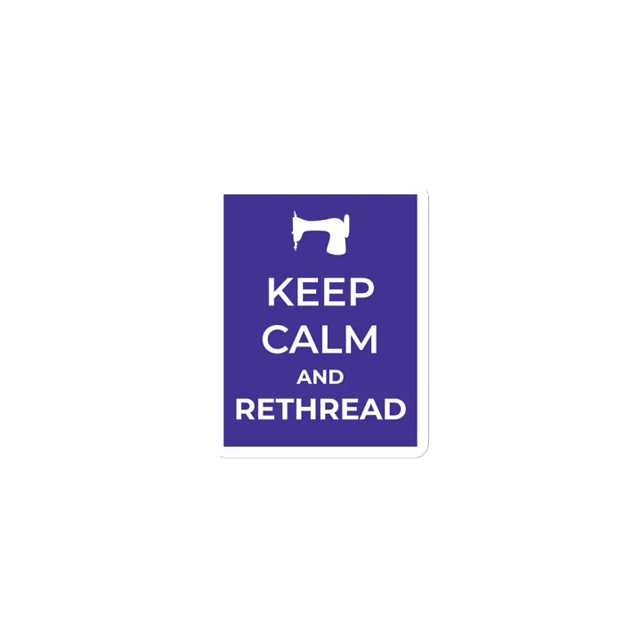 Keep Calm Blue Magnet product image (1)