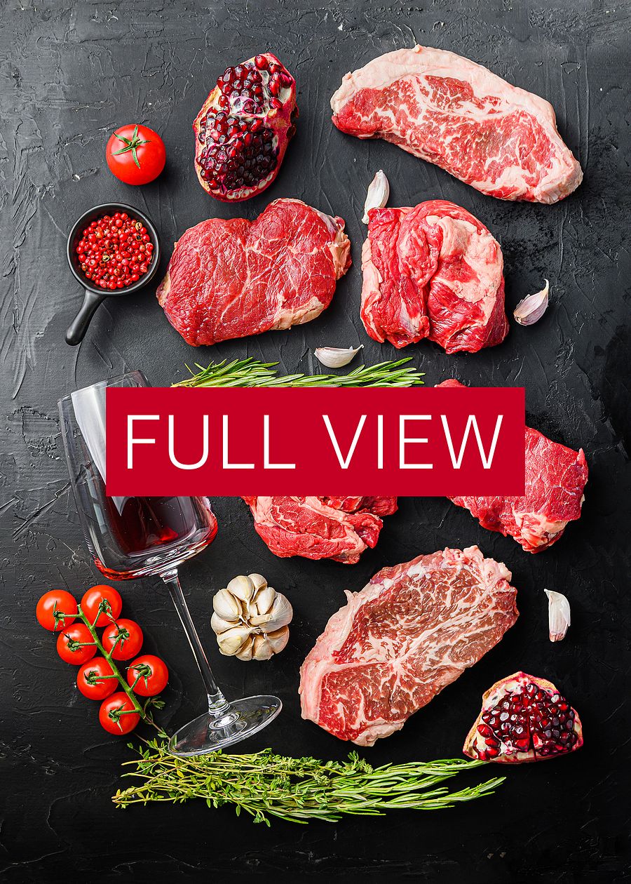 Wine, meat, tomato (Italian, Spanish cuisine) — Food kitchen poster/blackboard, kitchen wall art, aesthetic poster, minimalist poster product image (27)