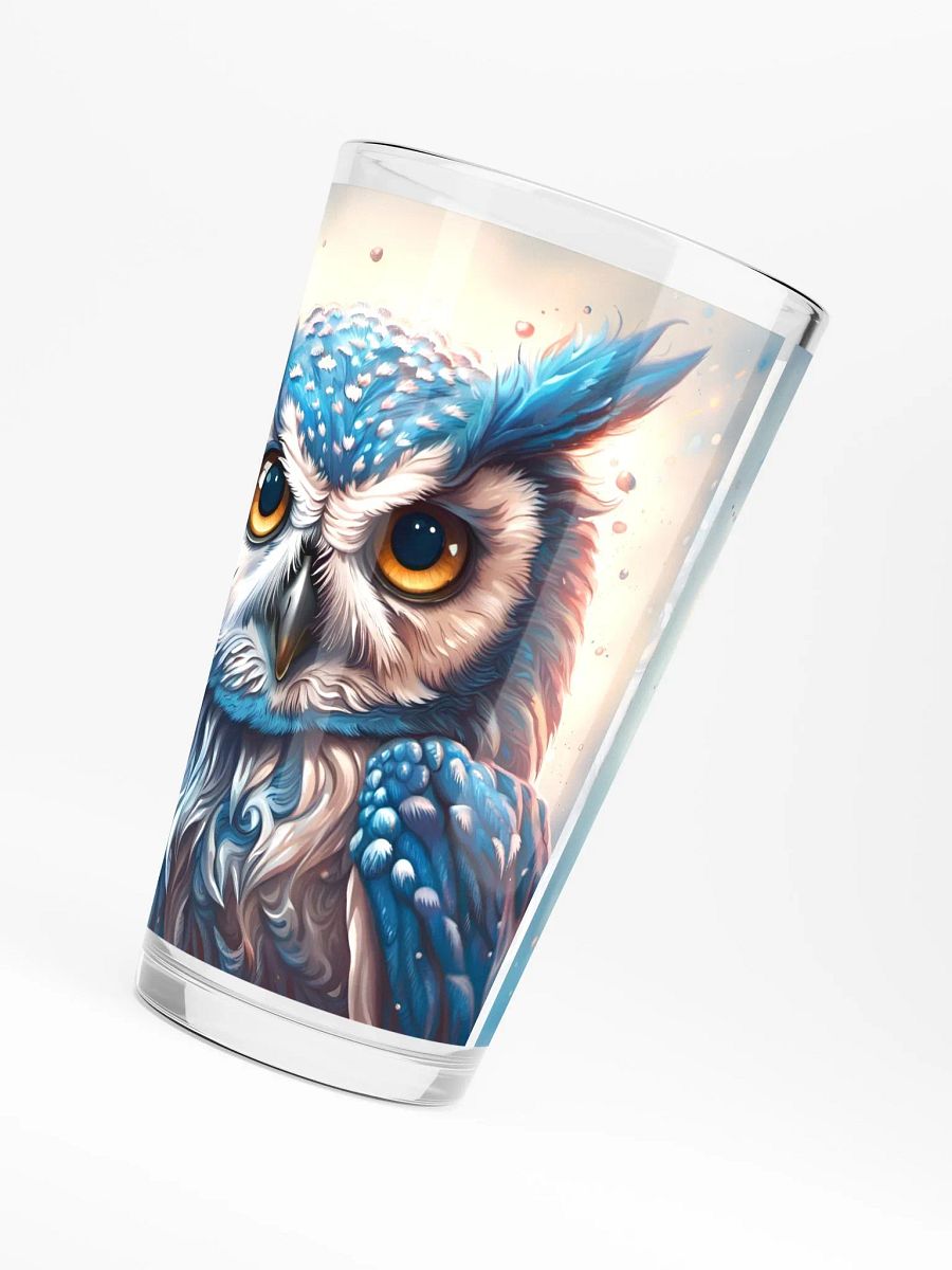 Blue Owl Pint Glass product image (6)