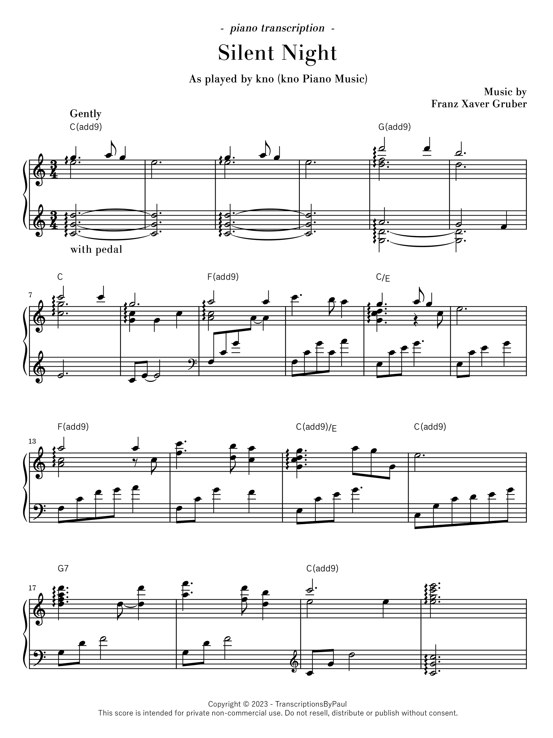 Silent Night - kno product image (1)