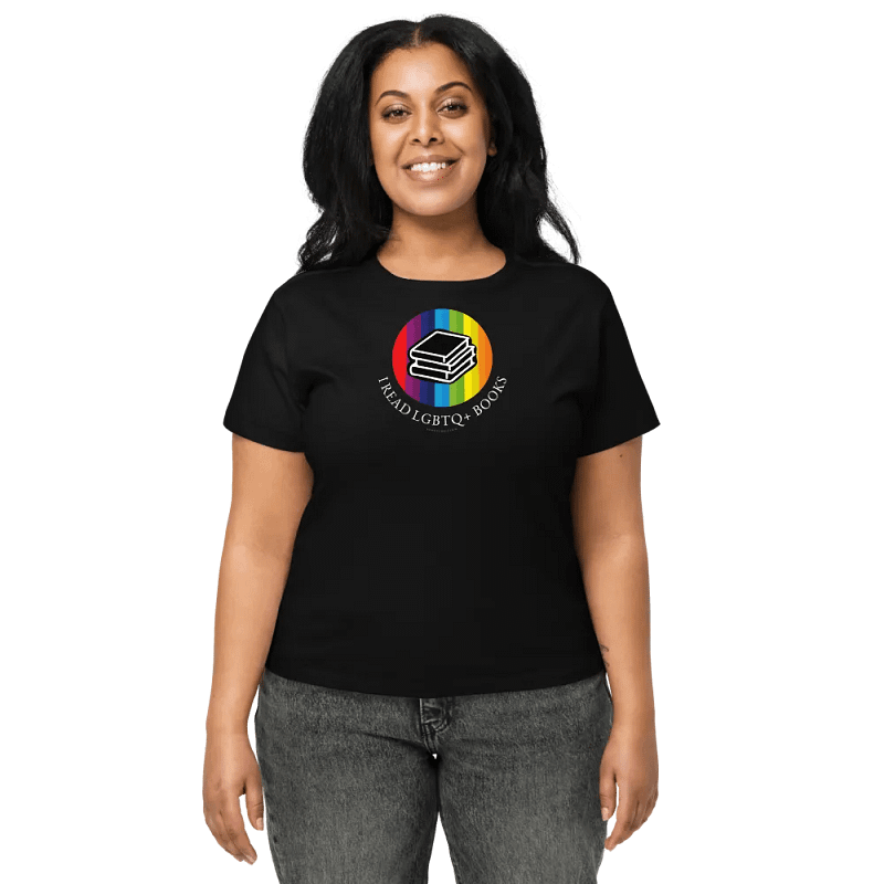 I Read LGBTQ+ Books Short Tee