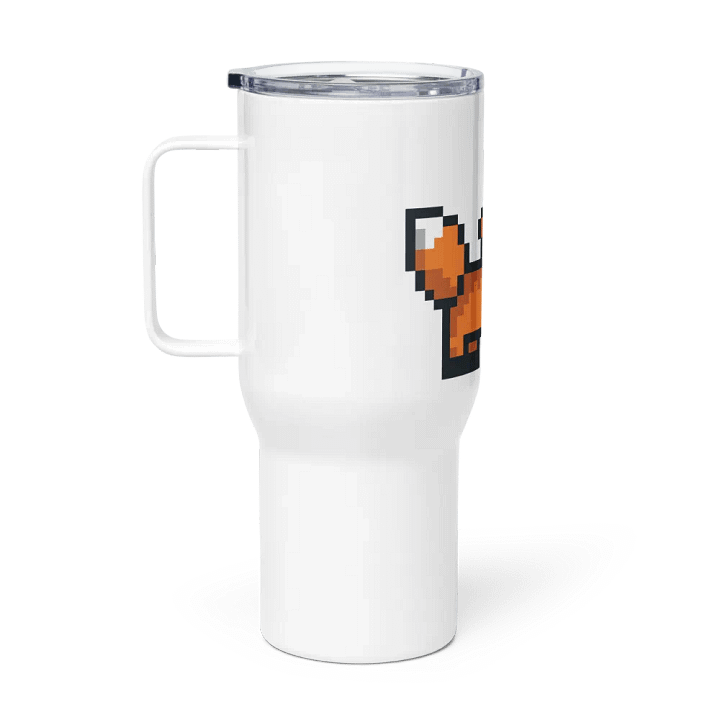 Fox Pixel Art Travel Mug product image (1)