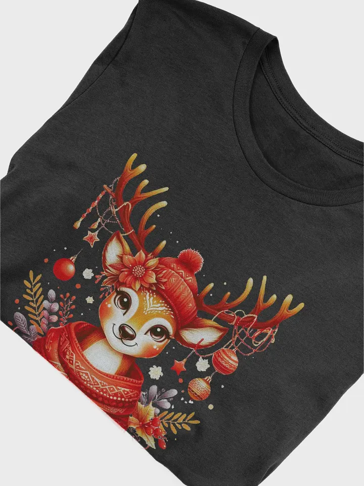Festive Deer Holiday, Merry Christmas T-Shirt product image (1)
