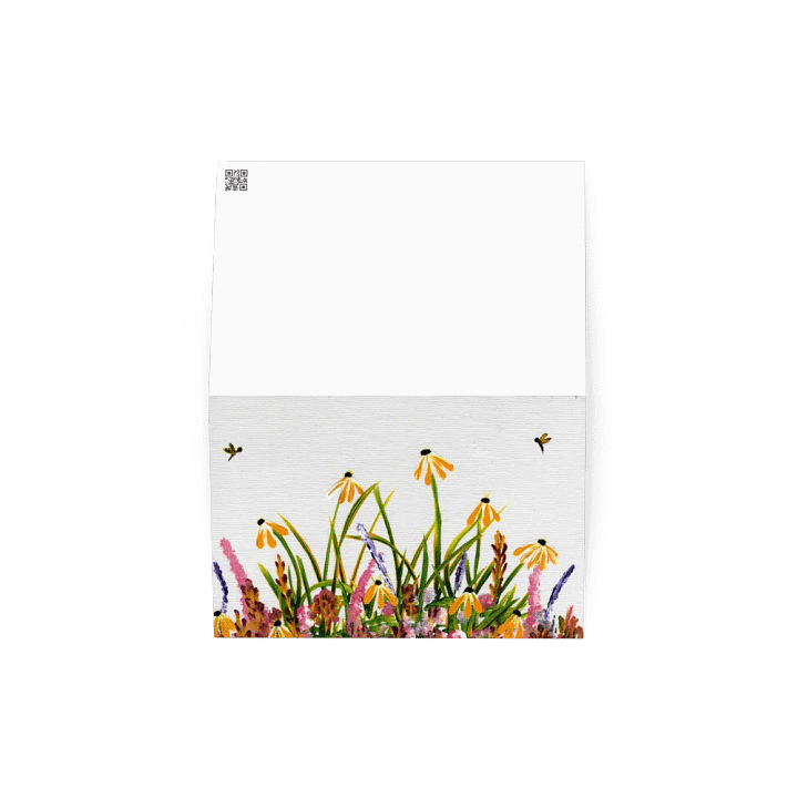 Yellow Wildflower Daisies Nine - Greeting Card product image (2)