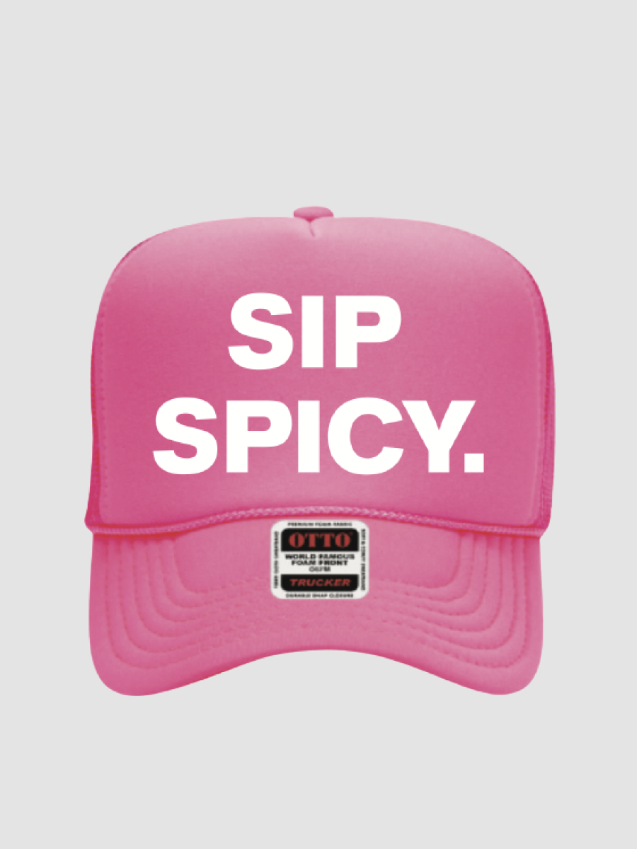 Sip Spicy Foam Trucker Hat product image (1)