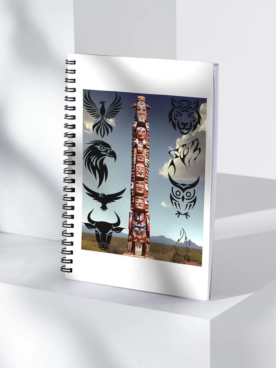 Totem Tale Spiral Notebook product image (4)
