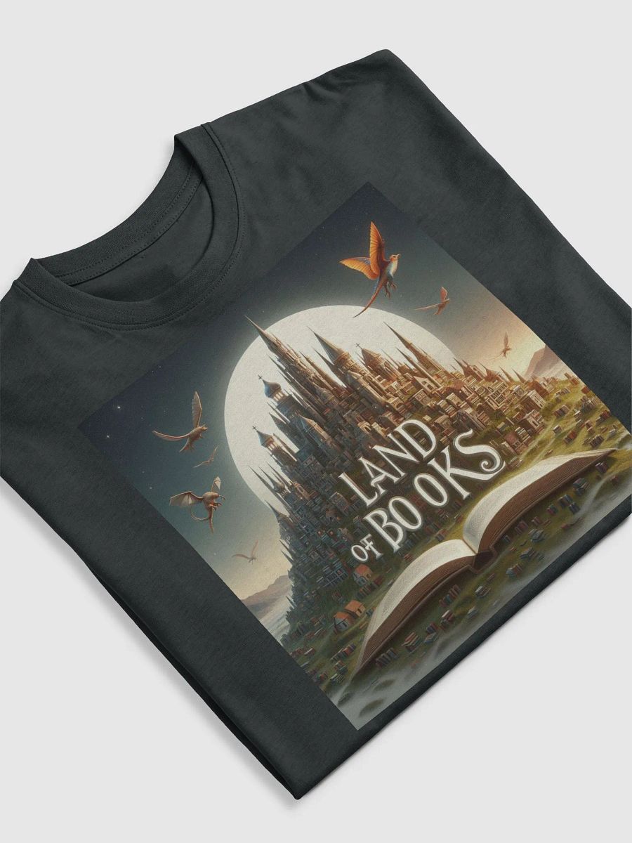 Maglietta pesante Land of Books fantasy product image (5)