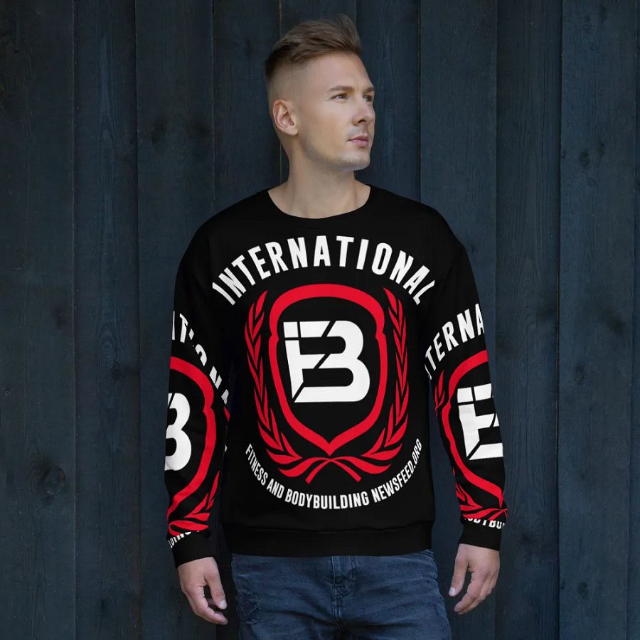 IFBNewsfeed.Org's All-Over Print Recycled Unisex Sweatshirt product image (11)