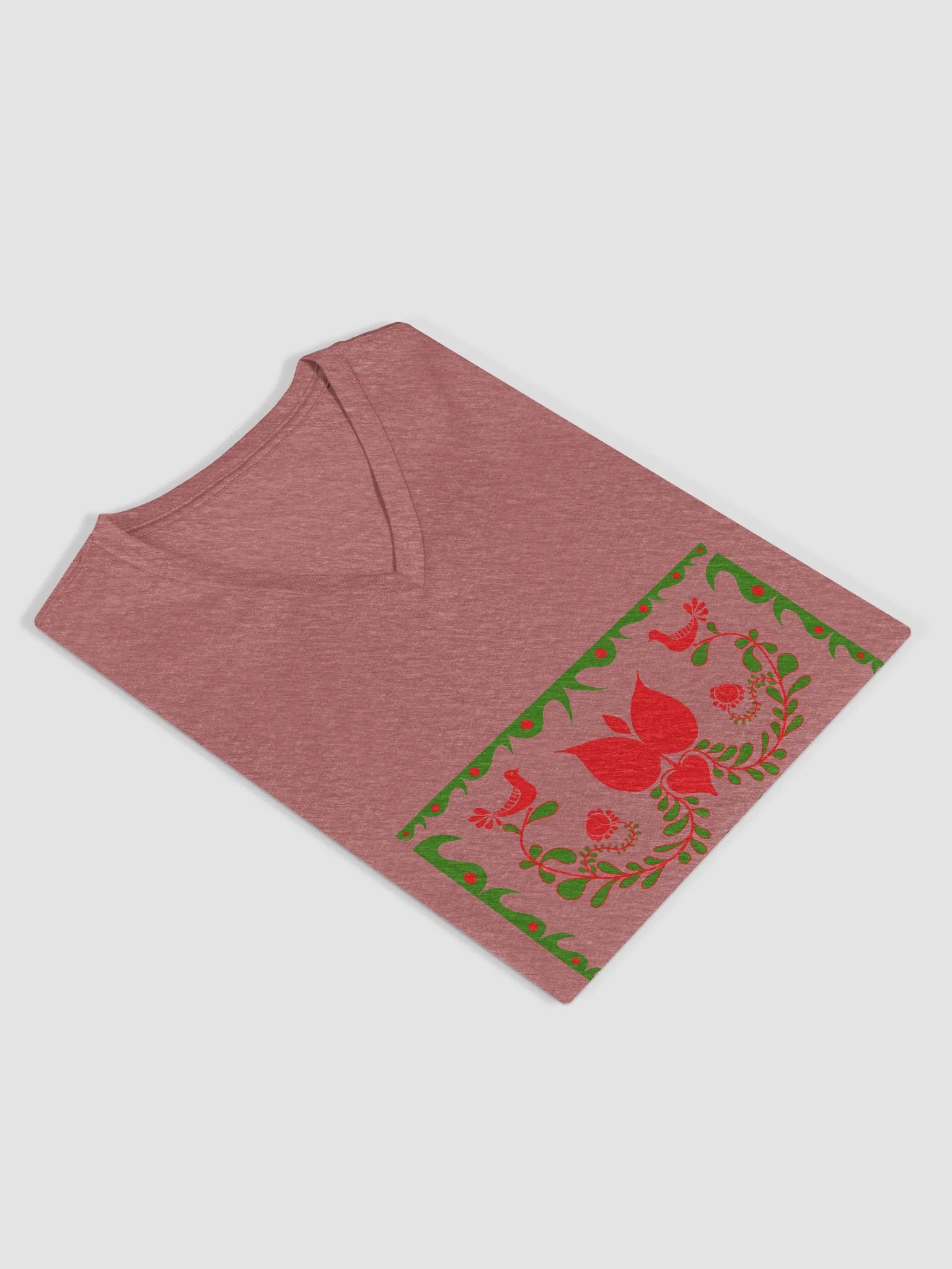 Made In Hungary Floral Paradise V-Neck Tee product image (9)