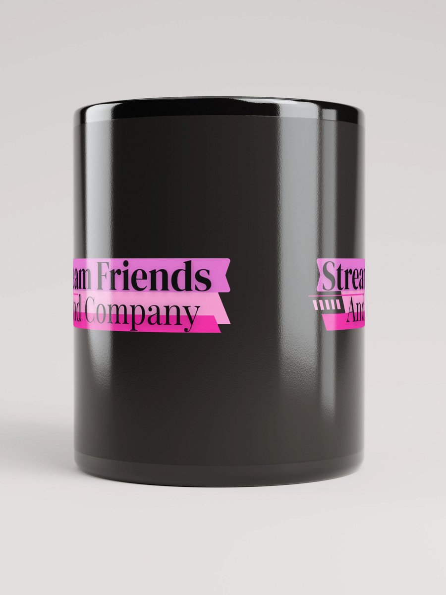 The Stream Friends And Company Black Mug product image (10)