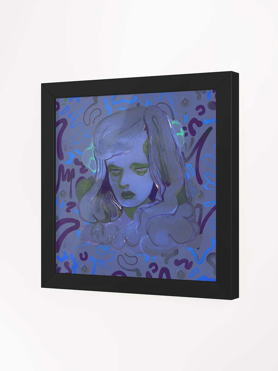 The Sea in Her Eyes Square Framed Matte Print product image (17)
