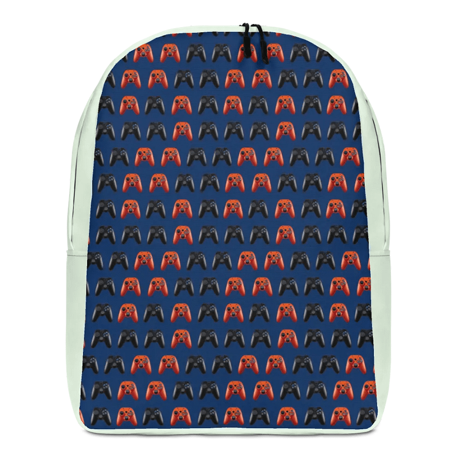 All over print game controllers gamer backpack product image (1)