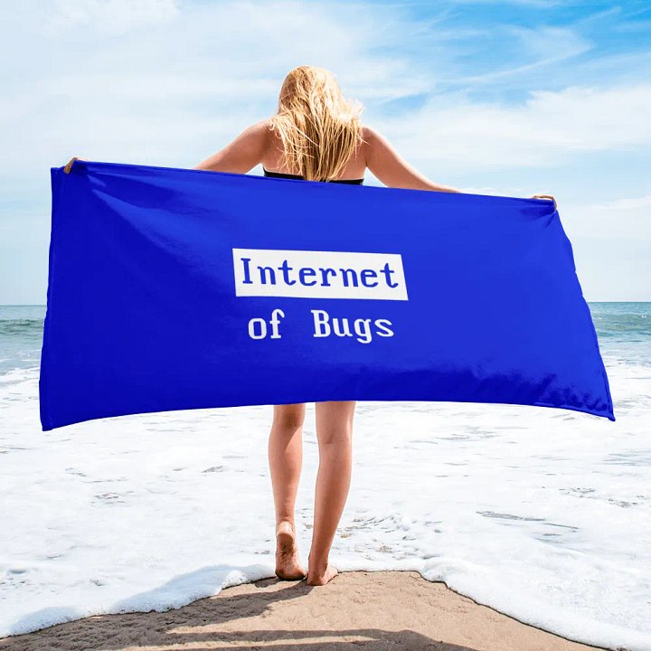 Internet Of Bugs Flag product image (2)