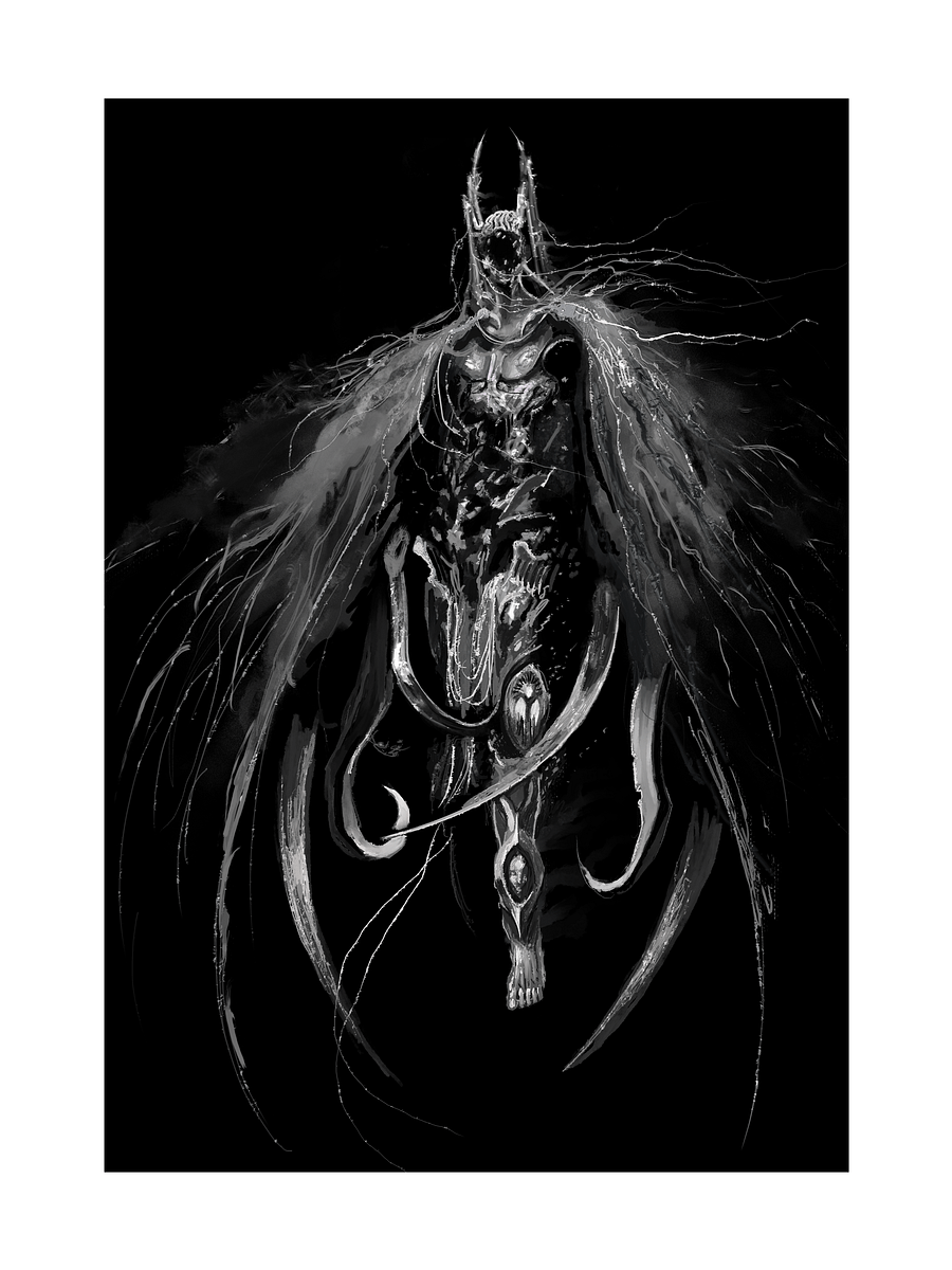 Hofniel, Angel of the Void 8.5x11" (21.59 x 27.94cm) product image (1)