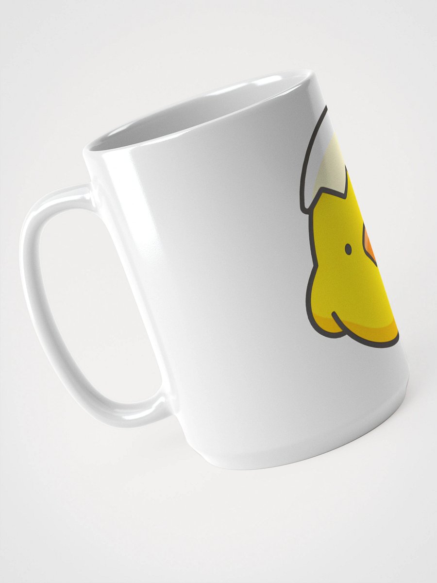 Cracked Eggshell Chick White Glossy Mug product image (3)