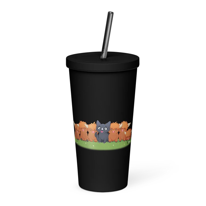 Highland tumbler with straw product image (1)