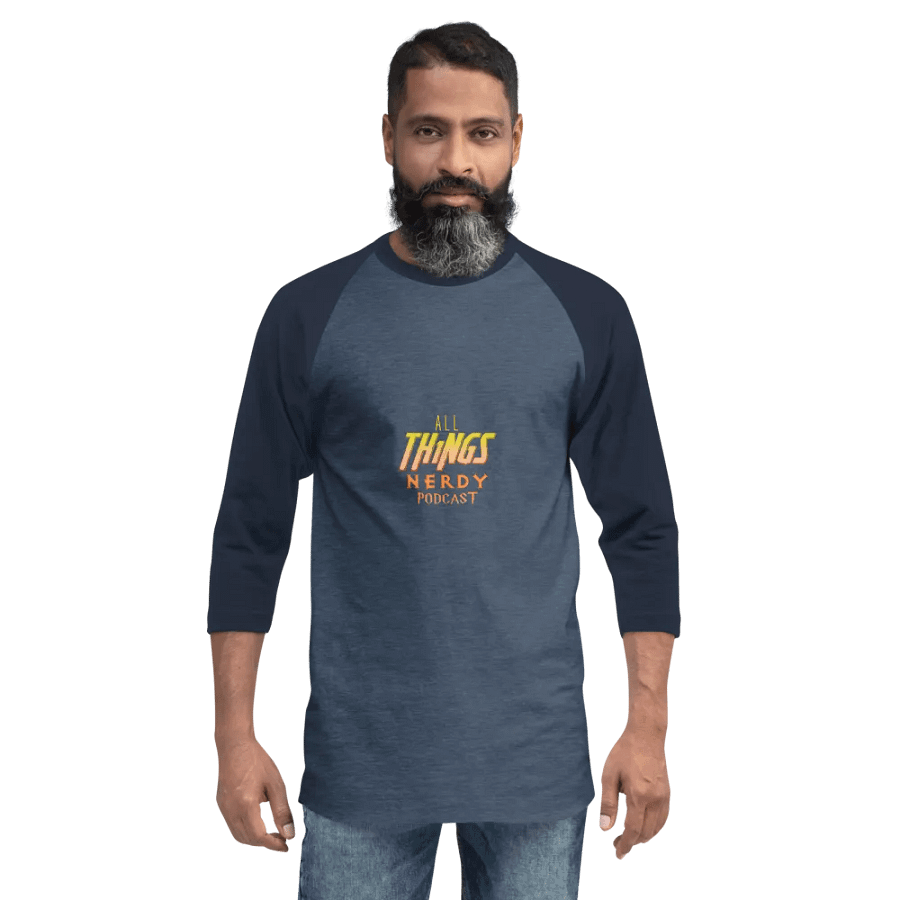 All Th1ngs Nerdy Raglan product image (6)