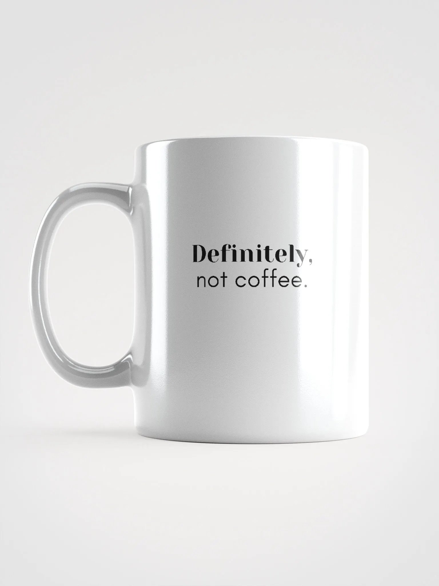 Definitely Not Coffee Mug product image (1)