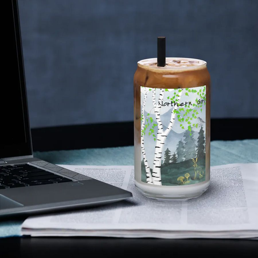 Northern Girl Can-Shaped Glass product image (33)