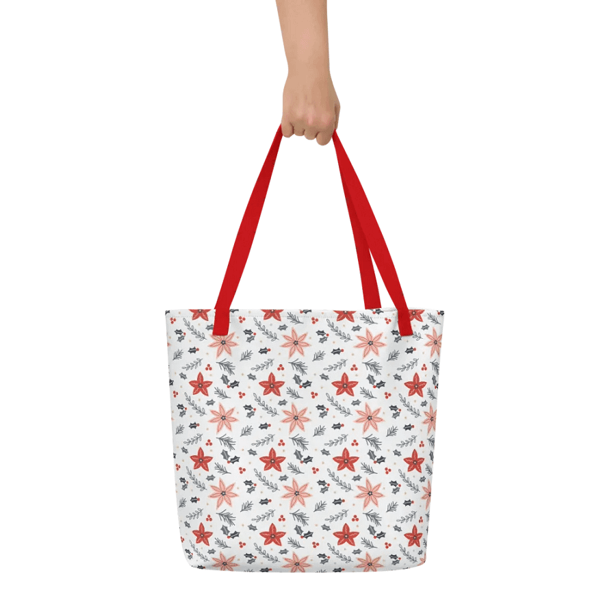 Christmas Floral Tote product image (7)