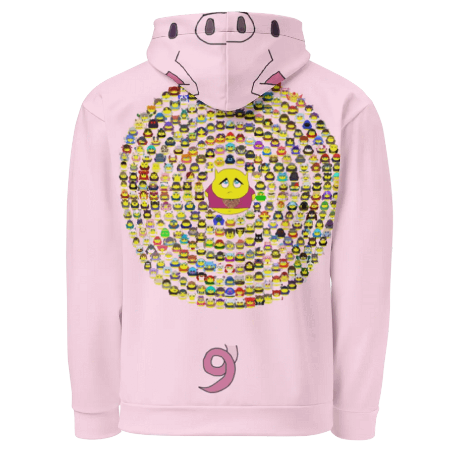 Mr. Ham cued pullover hoodie product image (2)