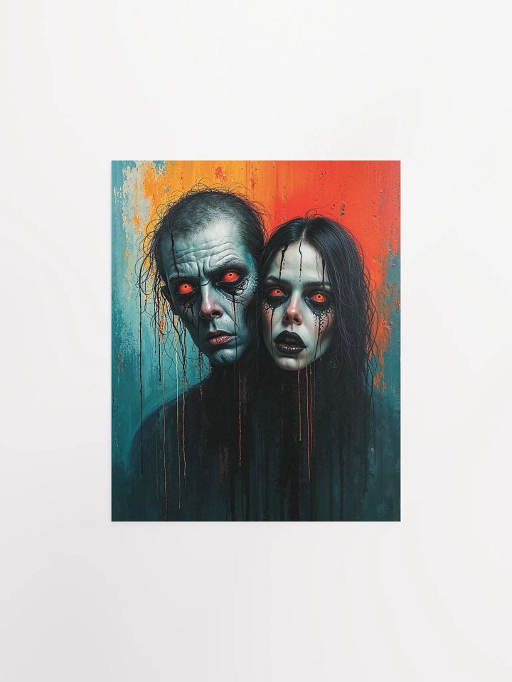 Dual Gaze Matte Poster product image (5)