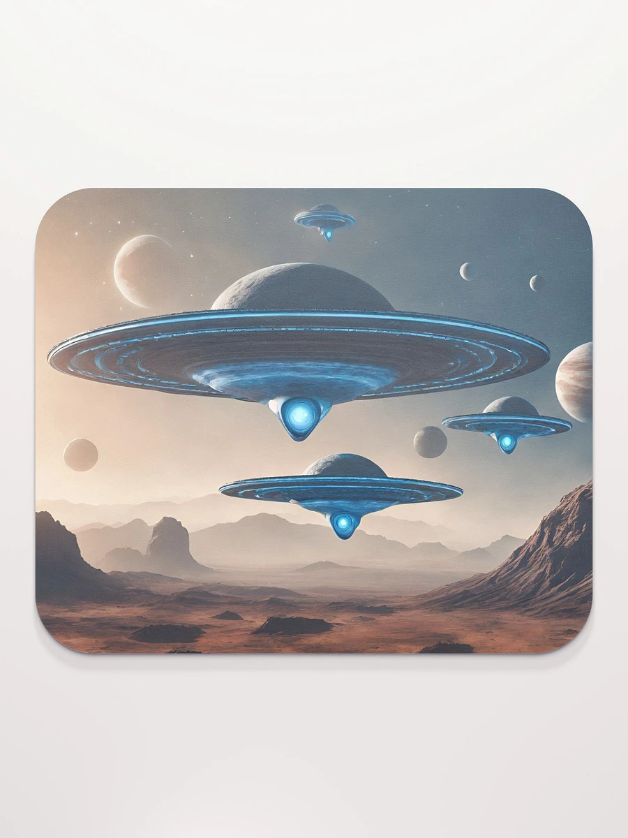 Alien Spaceships Mouse Mat product image (2)