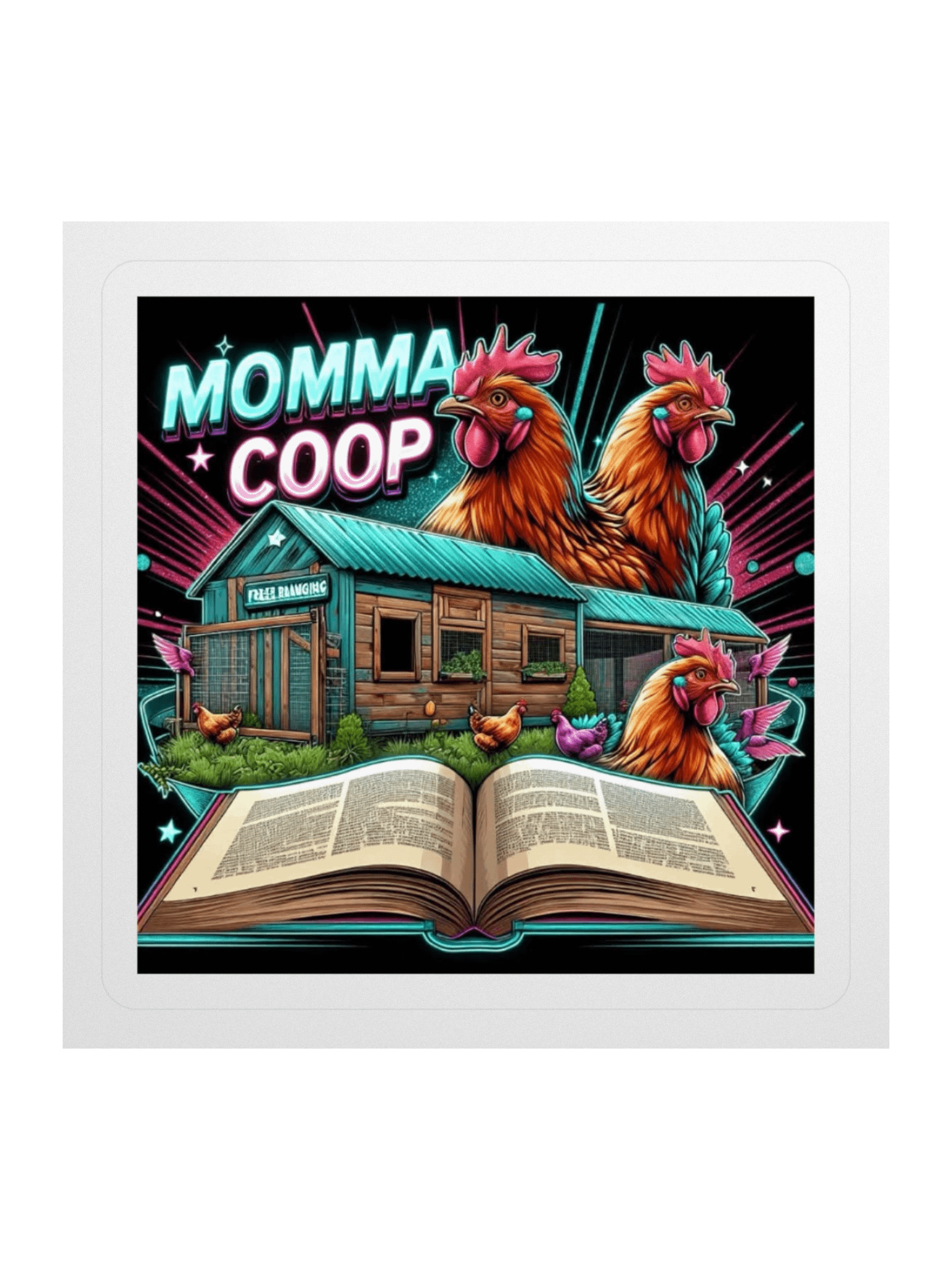 Momma Coop Chicken House with bible product image (2)