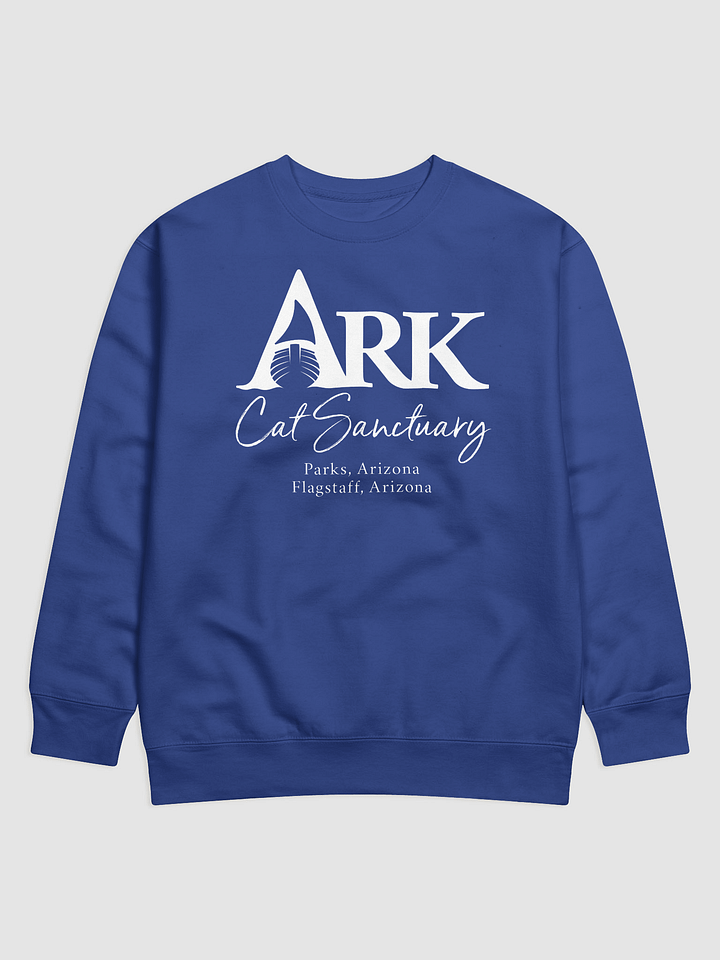 Ark Sweatshirt - Blue or Black, Large Front Logo product image (1)