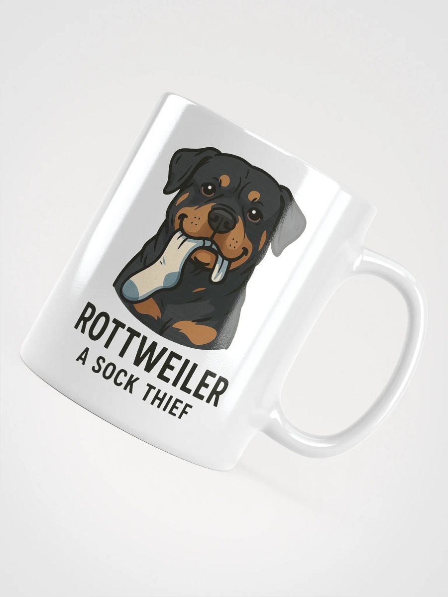 Rottweiler A Sock Thief Mug product image (4)