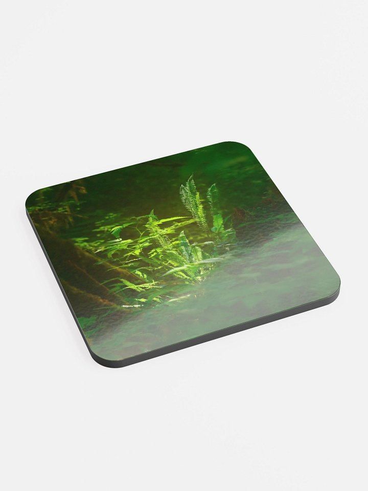 A little shot of sunshine in the wood's Cork Coaster product image (2)