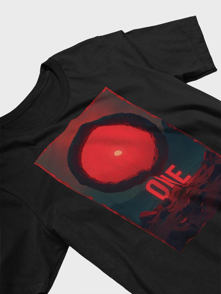 Dark Red Glowing Portal Sun Ominous Text One product image (33)