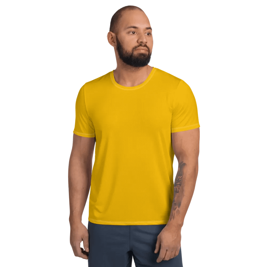 Plain Color Amber Athletic T-Shirt product image (1)