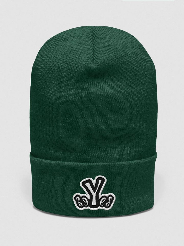 YesYes B/W Beanie product image (1)