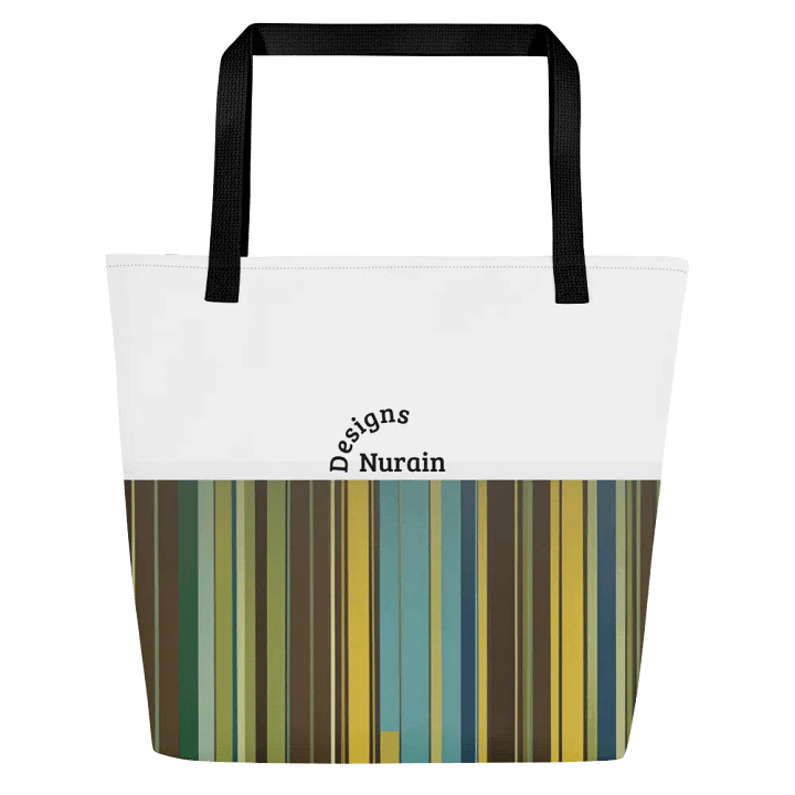 Harmony Stripes Large Tote Bag product image (2)